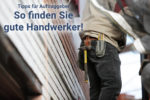 Gute Handwerker finden