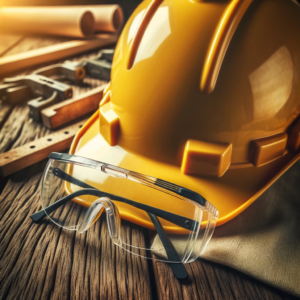 Bauhelm, Schutzbrille, Equipment - Strategien für Baufirmen und Handwerker in der Krise