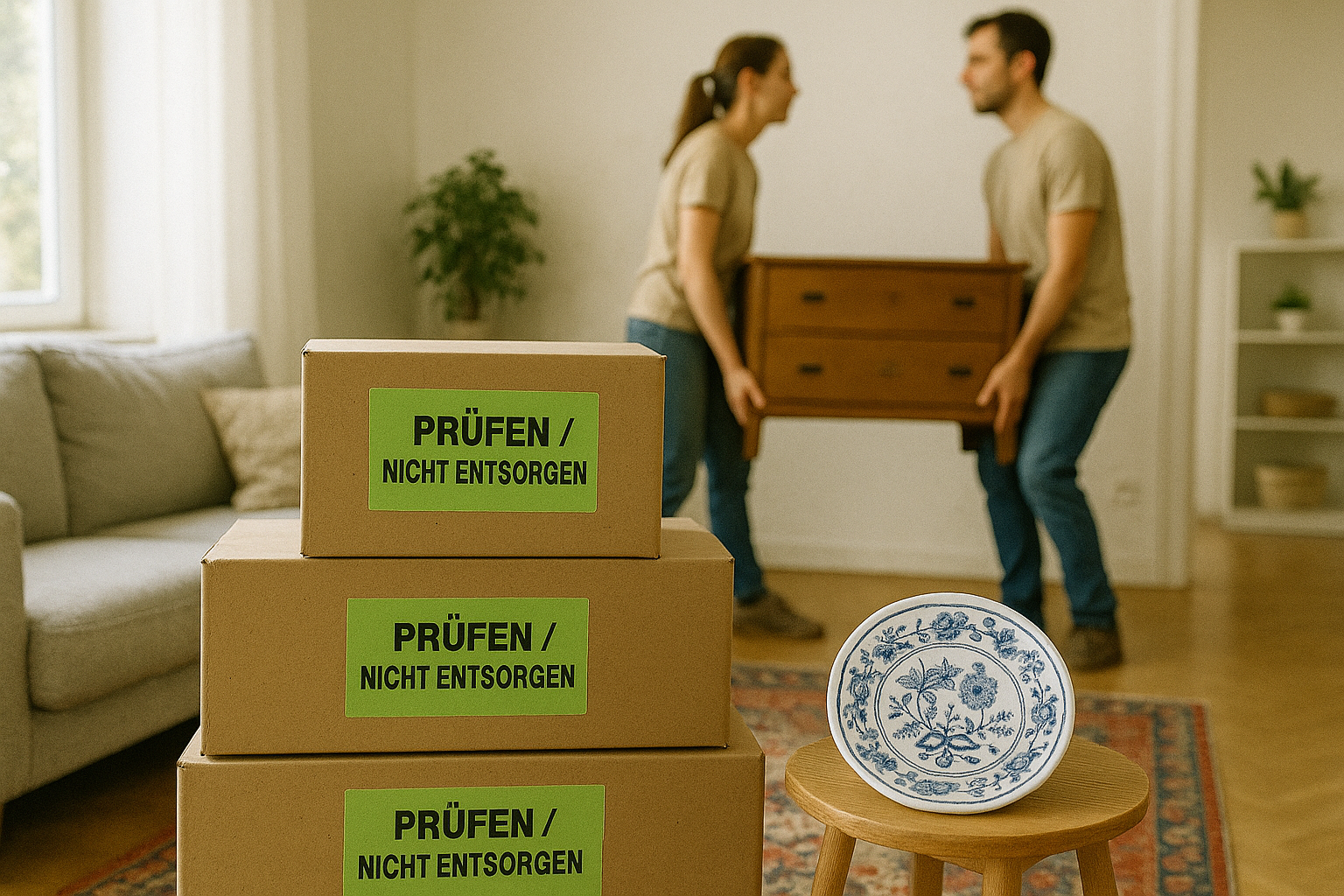 prüfen, nicht entsorgen