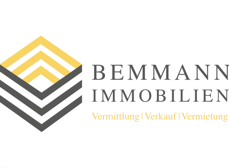 Logo Bemmann Immobilien Immobilienmakler Schrift 768x564